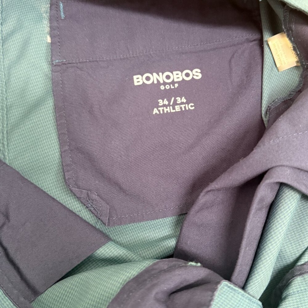 Bonobo's‎ Golf Men's Coastal Teal Athletic Fit Pants, Size 34x34 - Picture 7 of 8